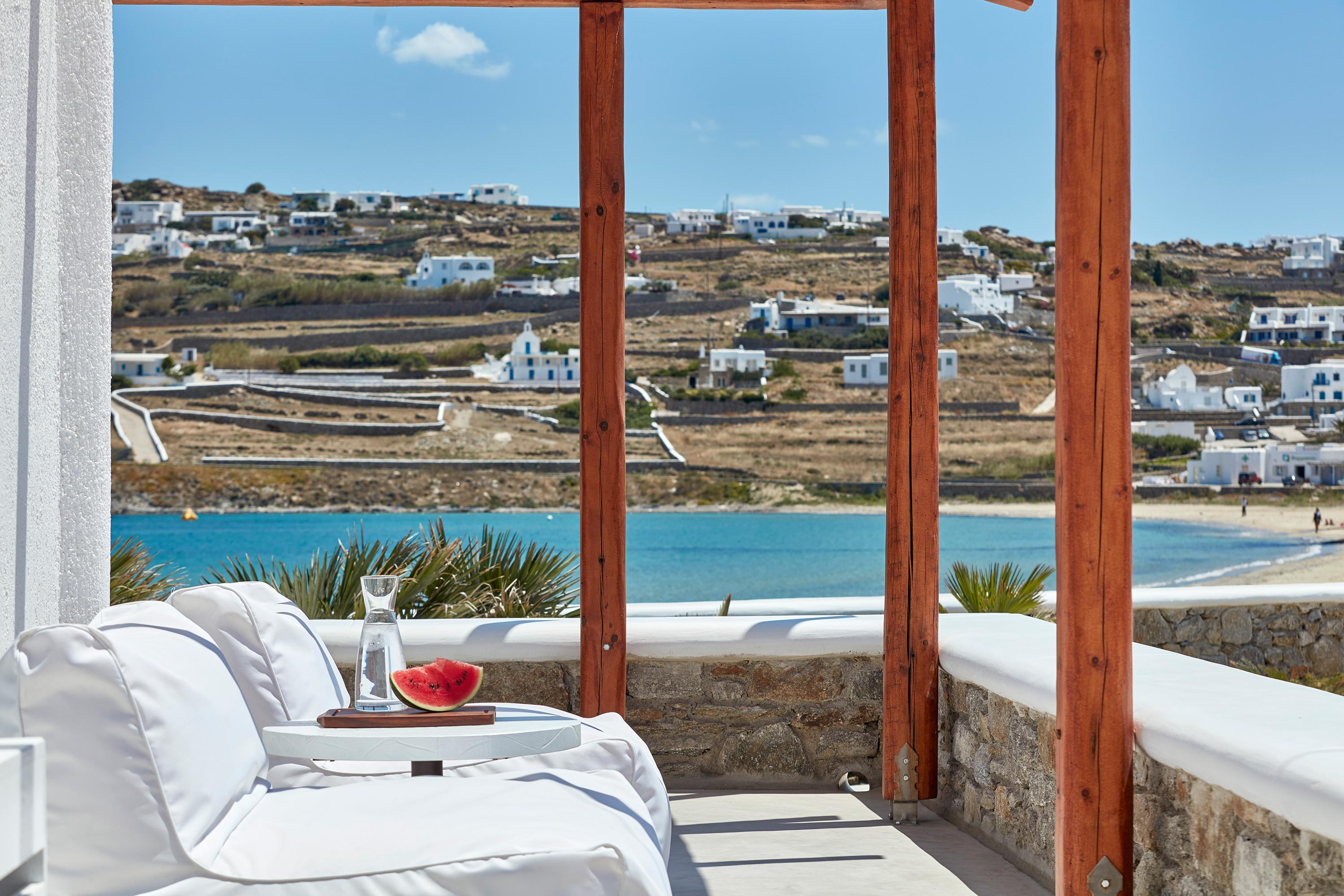 Mykonos Waves Beach House & Suites Ornos  Exterior foto