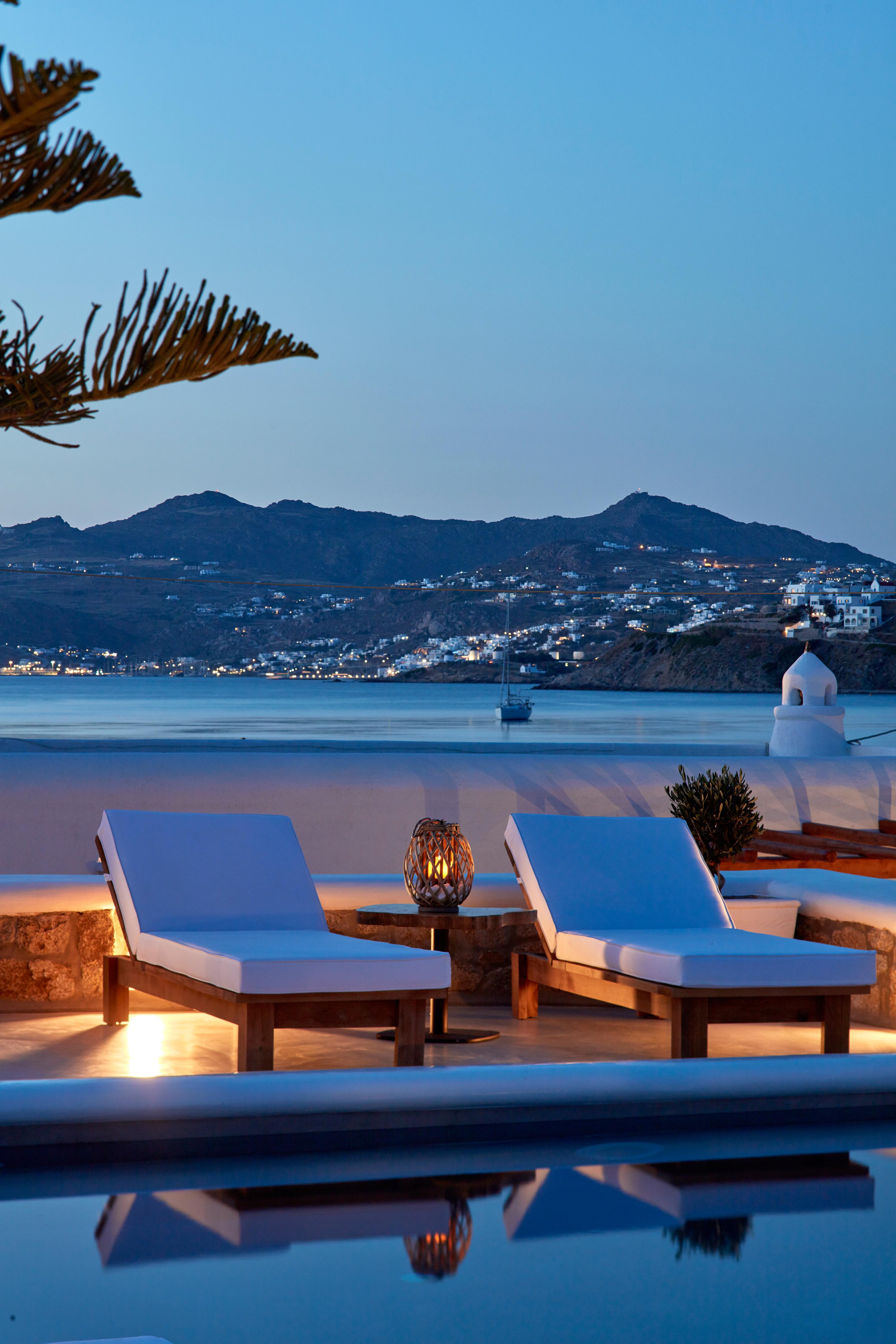 Mykonos Waves Beach House & Suites Ornos  Exterior foto