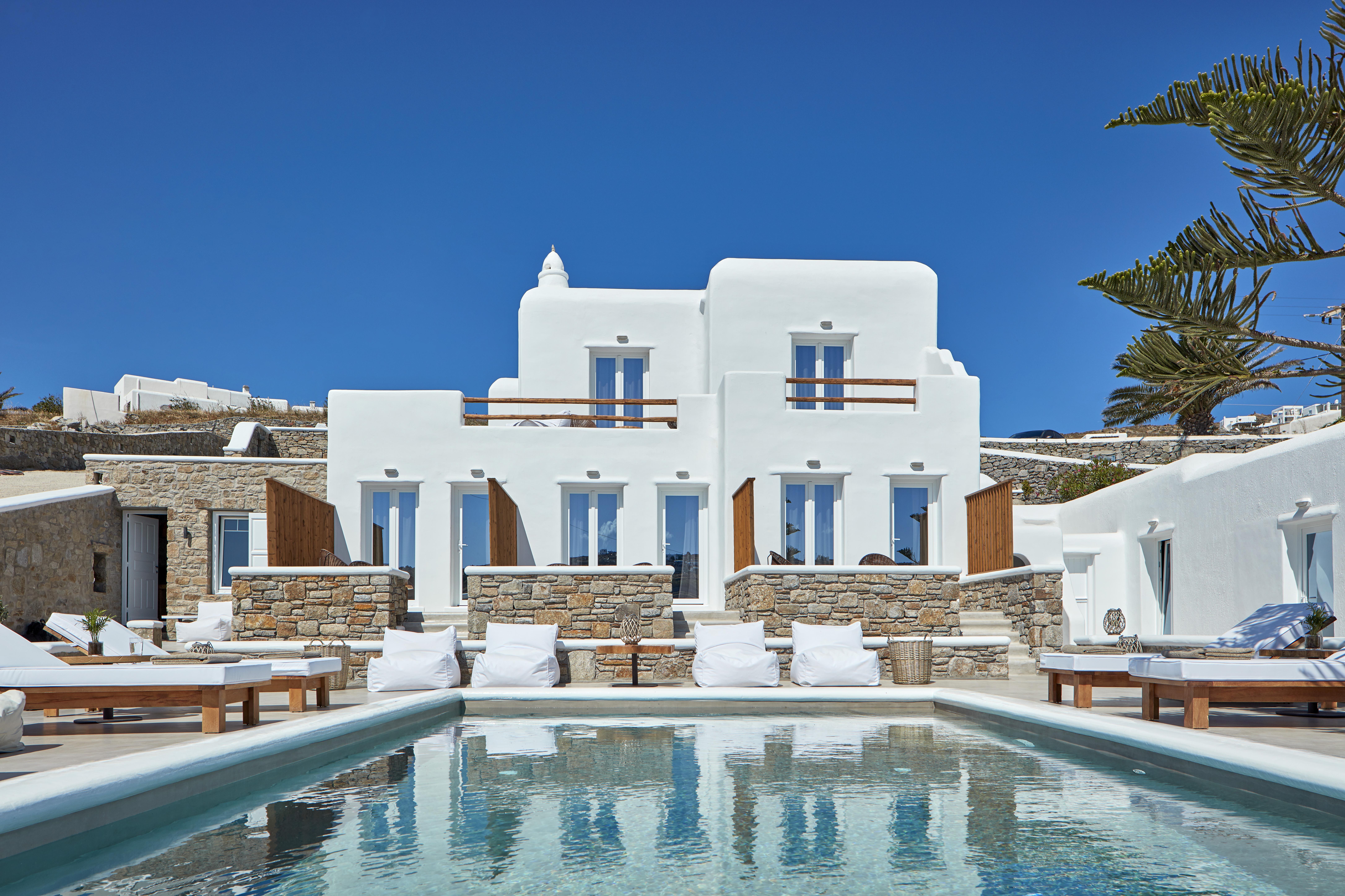 Mykonos Waves Beach House & Suites Ornos  Exterior foto