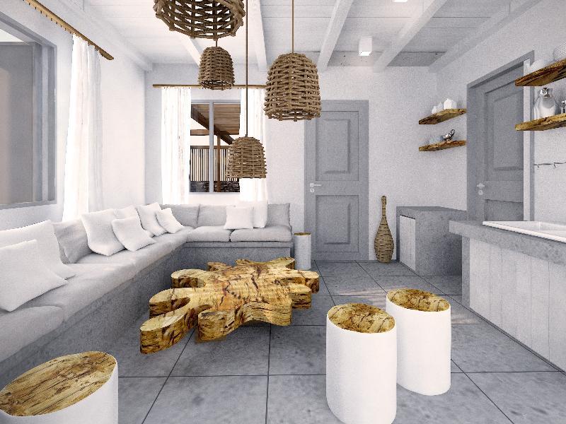 Mykonos Waves Beach House & Suites Ornos  Exterior foto