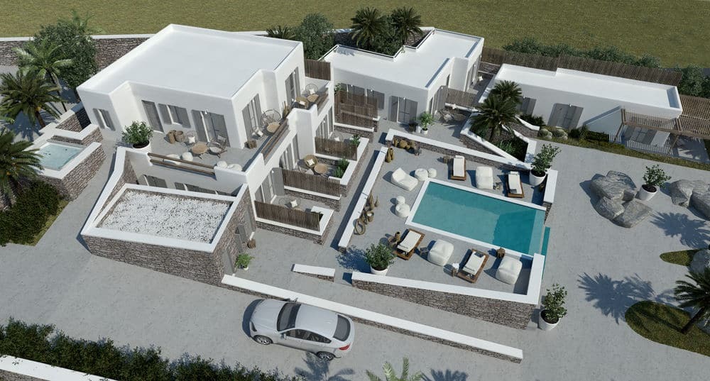 Mykonos Waves Beach House & Suites Ornos  Exterior foto